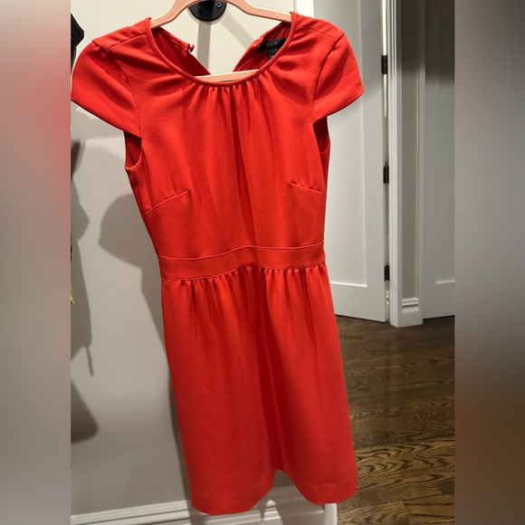 J Crew Red Dress with Pockets - Picture 3 of 4